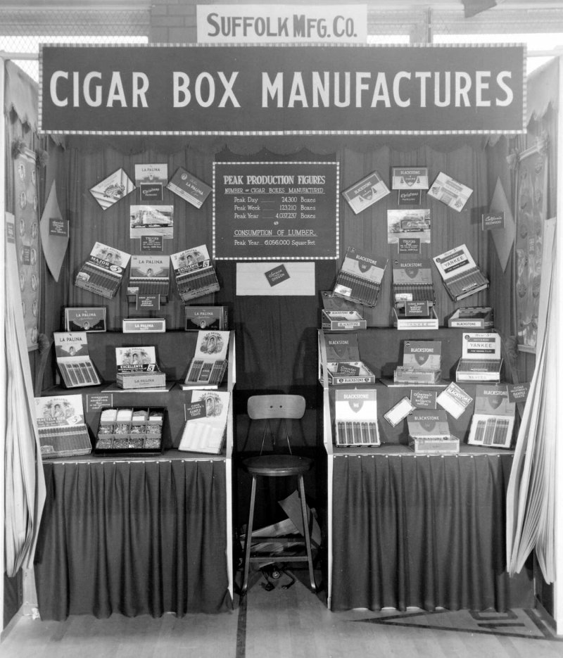 Suffolk Mfg Cigar Box Manufacturers
